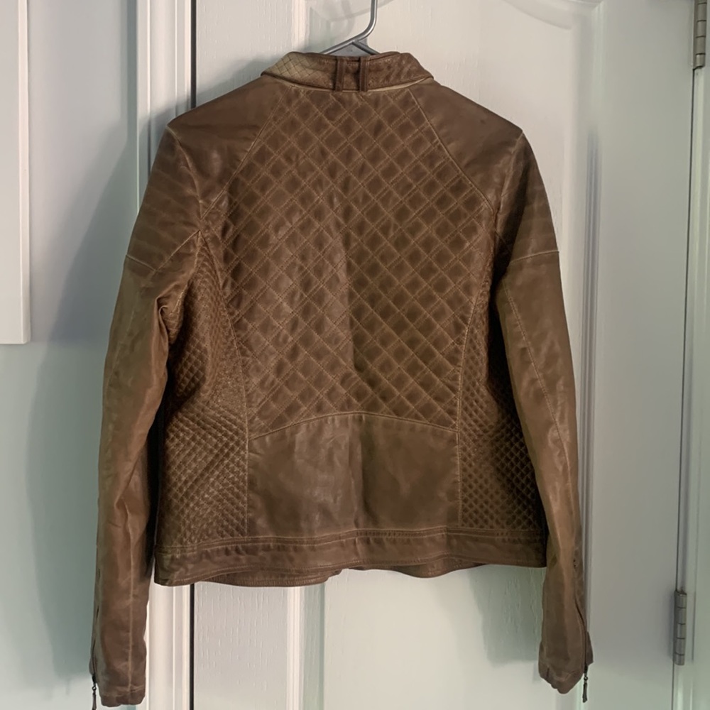 Brown Leather Jacket - image 10